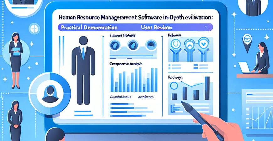 人力资源管理软件深度测评：实操演示 + 用户评价综合分析
